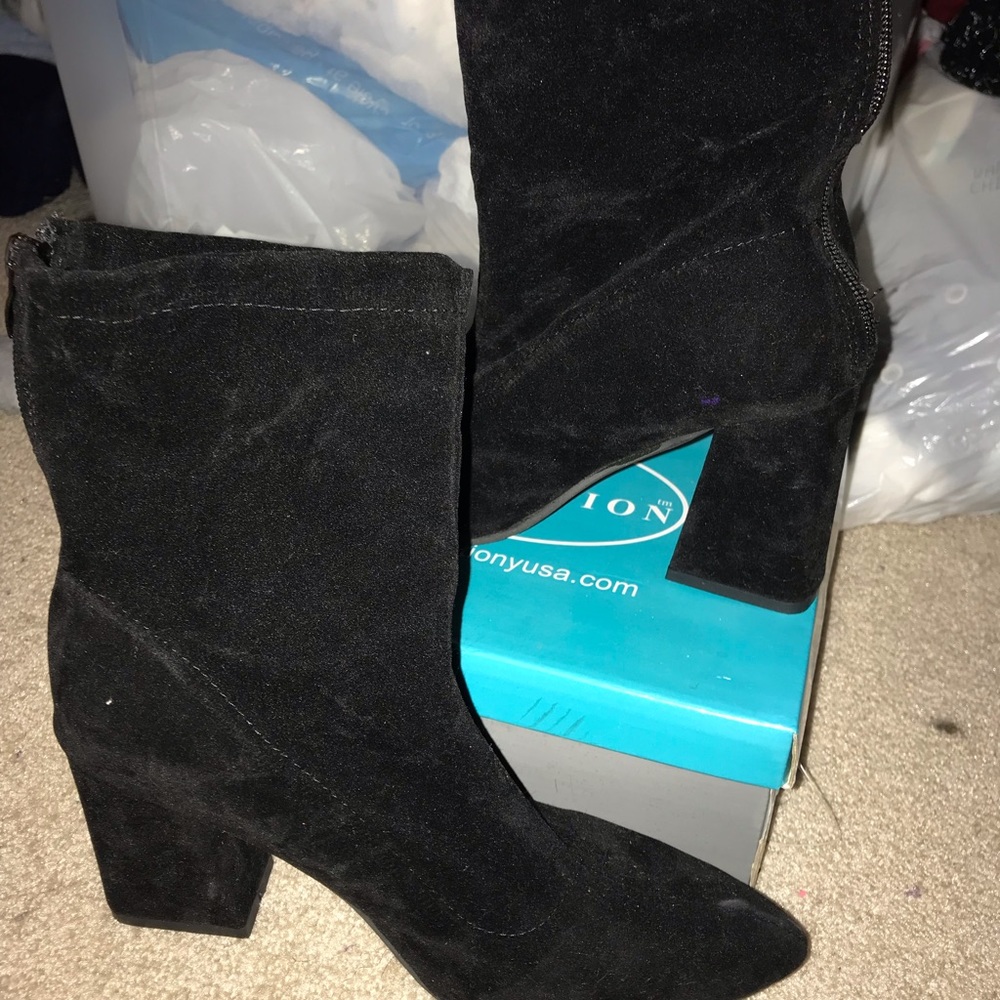 Mid high heels